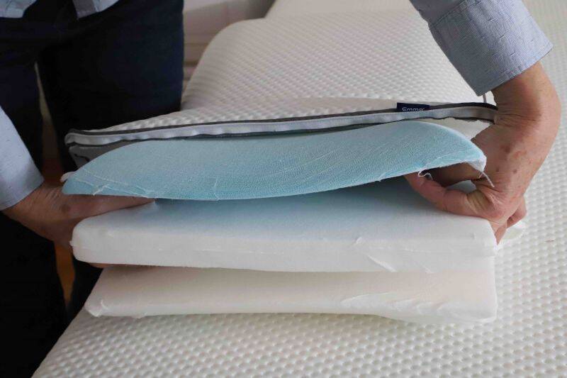 Emma pillow interchangeable layers